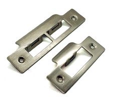 Satin Strike Plates Brushed