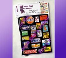 7mm Scale Replica Enamel Signs