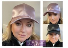 Sparkly Hat Rose gold Satin