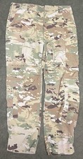 GENUINE US ARMY USAF OCP MULTICAM FR AIRCREW PILOT COMBAT TROUSERS. LARGE-SHORT.