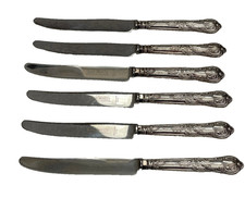 Set of 6 Vintage Fruit Butter