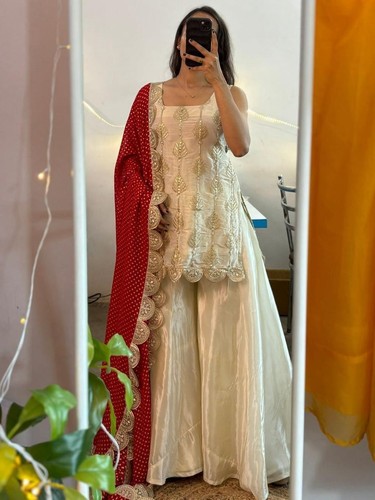 Wedding wear sharara suit - wedding,