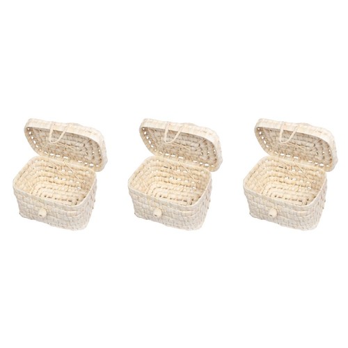 3pcs khaki straw - straw, for