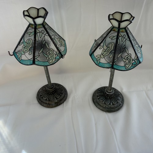 Vintage tiffany style pair - vintage,