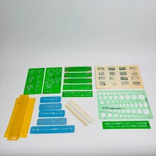 Technical drawing stencils uno - drawing,