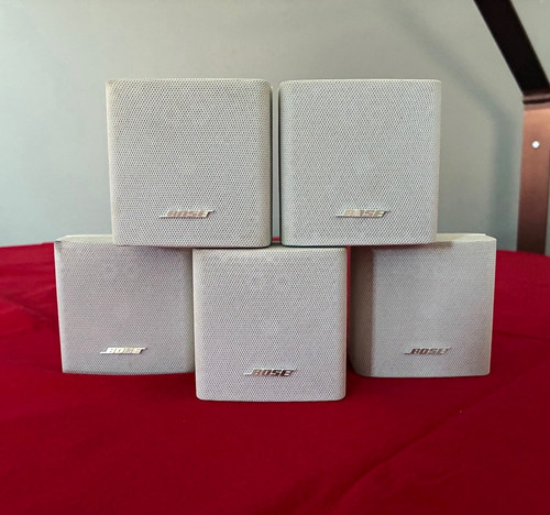 Bose white cube surround - surround, sound