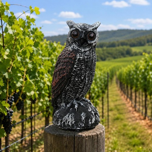 Solar bird repellent owl - solar,