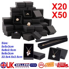 20/50X Black Jewellery Gift