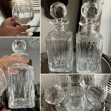 PAIR STUART CRYSTAL TANTALUS