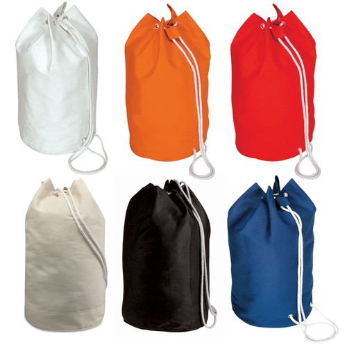Sailor style drawstring duffel - drawstring,