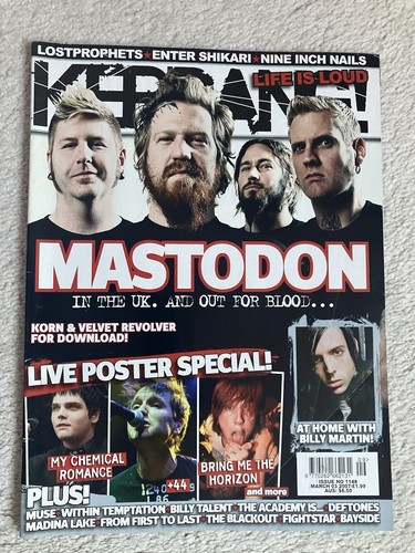 Vintage kerrang metal - vintage, kerrang!