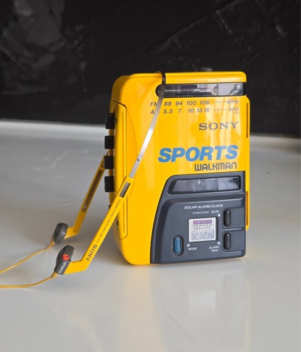 Sony sports yellow - yellow, walkman
