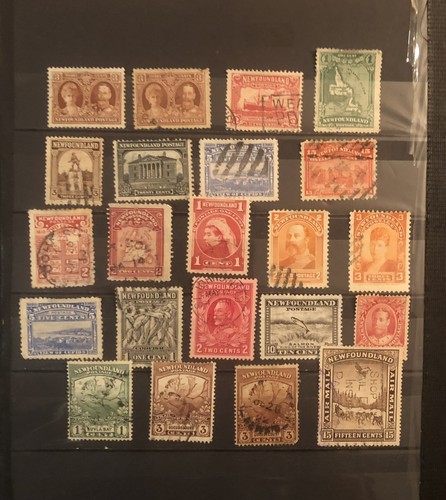 Stamps newfoundland lot of - stamps,