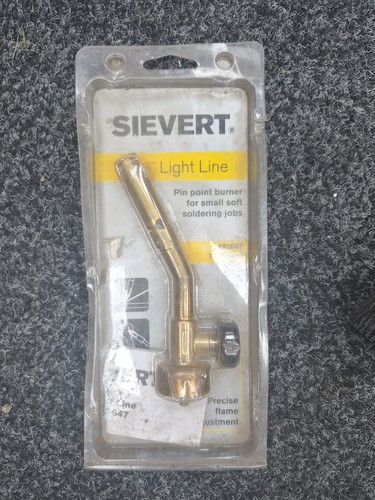 Sievert light line burner blow - line,