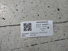 PORSCHE CAYMAN 2012-2016 Sill