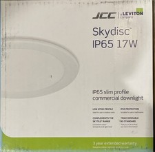 JCC JC72503 Skydisc PC IP65 17W Dimmable 4000K 1700lm - 27mm Low Profile LED New