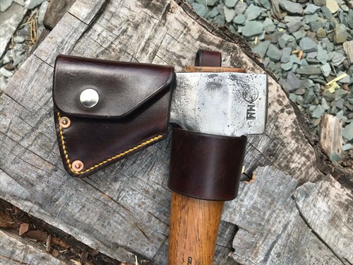 Handmade leather belt loop - belt,