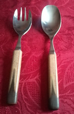 Denby ~ Romany ~ Salad / Serving Spoons ~ Free UK P&P