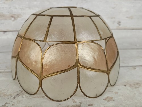 Vintage golden frame capiz - vintage,