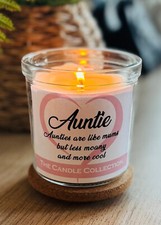 Funny Auntie Candle Label -
