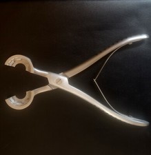 Double clamp Steel pliers drip opener Gripper in stainless steel Pinza Apriflebo