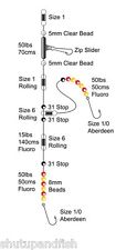 5 x Axia Boat Plaice Rigs - Ready Made Rigs - Sea Fishing Rigs