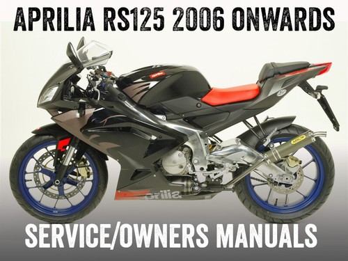 2006 onwards aprilia rs125 - onwards, rs