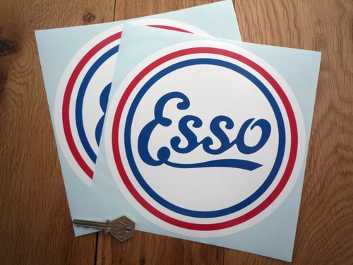 Esso old style circular petrol - esso,