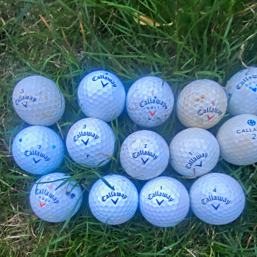 Callaway recycled golf balls - recycled,