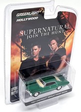 Greenlight 1/64 Supernatural Chevy Impala Sport Sedan1967 Green Chase car