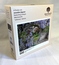 Wentworth Wooden Jigsaw Puzzle Secret Garden, Biddestone Manor - 500 Pieces