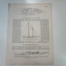 Interesting Schooner For The