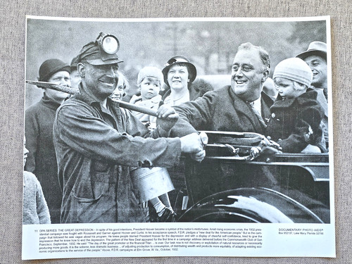 11x14 photo franklin roosevelt - franklin,