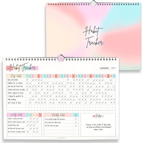 Habit tracker calendar - tracker,