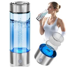2025 New Hydrogen Water Bottle, 450ML Bottle Portable Hydrogen Rich Generator uk