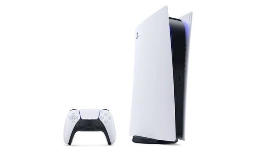 Sony playstation white - white, disc