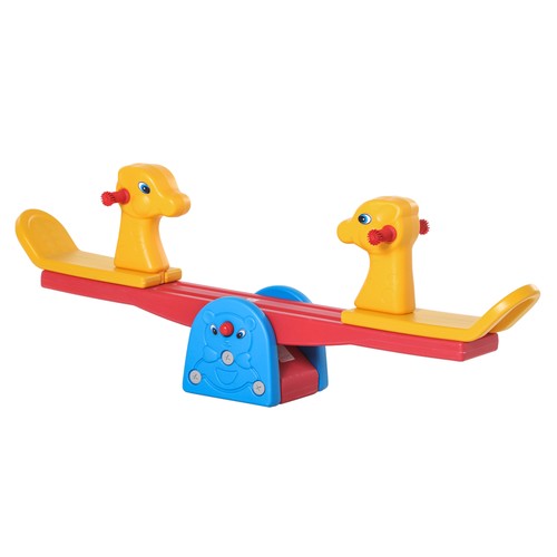 Homcom kids seesaw safe teeter - kids,