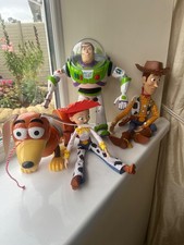 Toy Story Disney Dolls Jessie, Woody , buzz, slinky.  