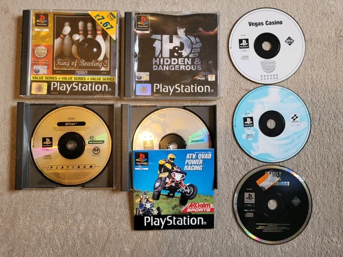 Sony ps1 playstation games - sony,