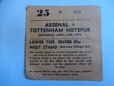 1972/73 Division 1 Arsenal v