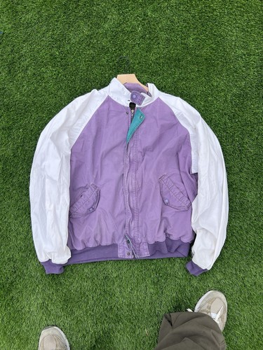 Vtg eddie bauer purple white - purple,
