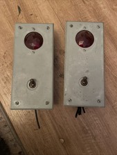 Vintage Industrial Switch Britmac Toggle Switch With Light And Small Plaque