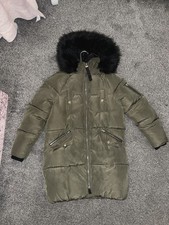 River Island Green Puffer
