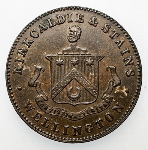 New zealand penny - new, token