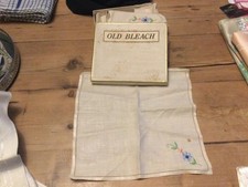 vintage set of 6 Irish Linen