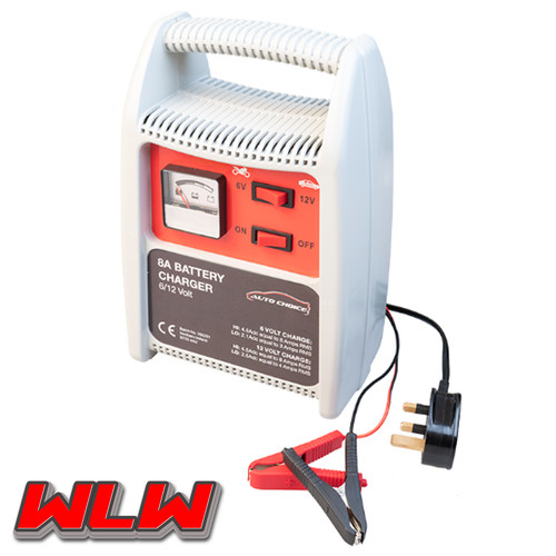 Car battery charger - battery, 8amp