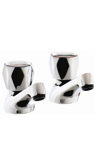 Contract chrome bath taps - chrome,