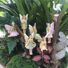 6pcs Mini Garden Fairies