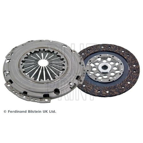 Blue print clutch kit - blue, 3pc