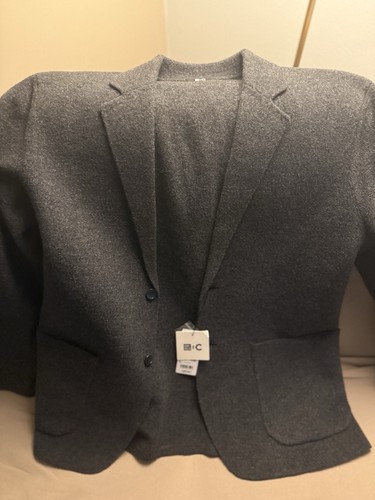 Uniqlo felted wool blazer - c,